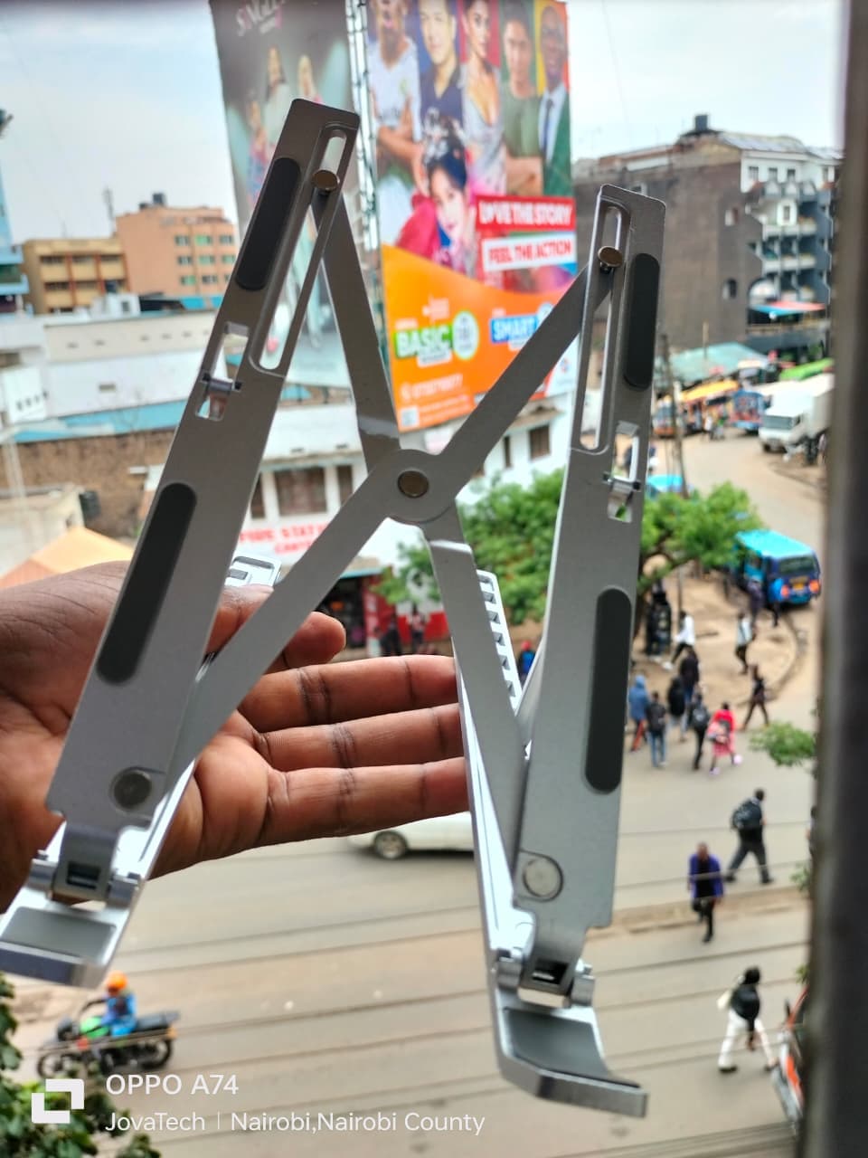 original Adjustable Metallic Laptop Stand | JovaTech Nairobi Price in Kenya