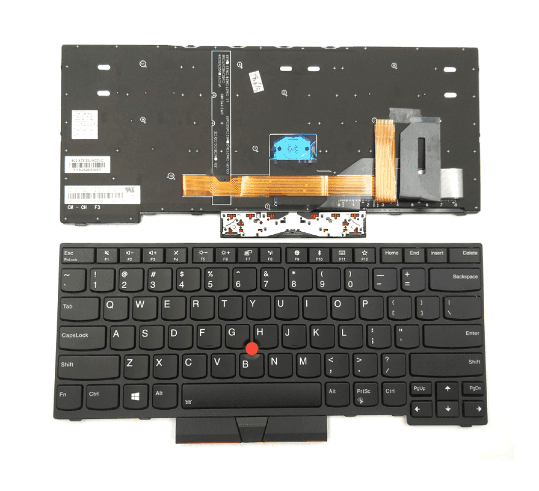 original Lenovo ThinkPad E480 T490 Laptop Keyboard Replacement US Layout Backlit Non Backlit Compatible E480 T490 Series Price in Kenya